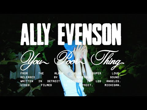this is the you poor thing music/lyric video by ally evenson