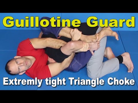 Guillotine Guard excerpt 1 - An extremly strong Triangle Choke setup