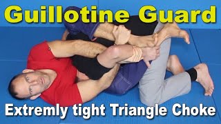 Guillotine Guard excerpt 1 - An extremly strong Triangle Choke setup