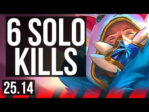 URGOT vs JAYCE (TOP) | 6 solo kills, 12/2/6, Dominating | EUW Diamond | 25.14