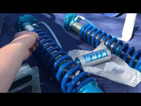 King Coilovers OEM Bolt On shocks for 2007 Toyota Tundra with 12\" Bulletproof lift