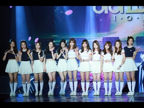I.O.I(Yoo Jung) - 'BANG BANG' 160505 (Debut Showcase) PART 7/11