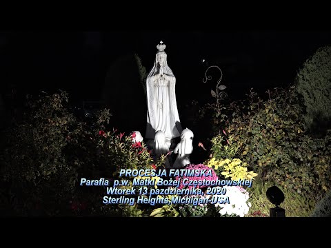 Procesja Fatimska - Częstochowa,Michigan -13 pazdziernik,2020
