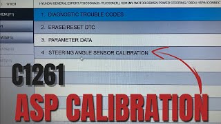 How to Calibrate Steering Angle Sensor (Torque Sensor) on Hyundai and KIA Electric Power Steering