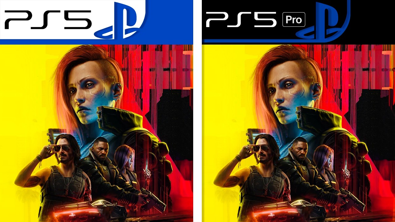 Cyberpunk 2077 | PS5 vs PS5 Pro | Pro Enhanced Update Graphics Comparison