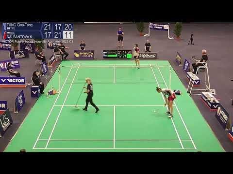 Match Point - Tung Ciou-Tong vs Kaloyana Nalbantova - WS, Final - Nouvelle-Aquitaine 2023