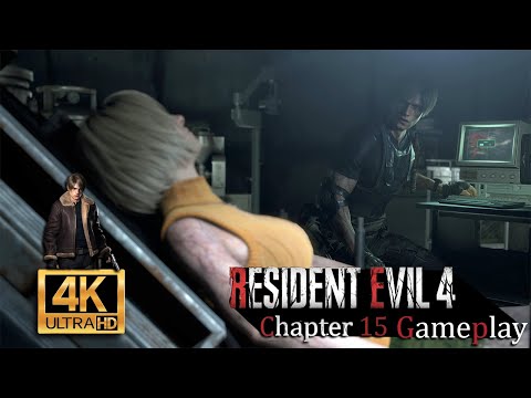 Resident Evil 4 Remake Walkthrough Gameplay Part 15 - (no commentary) 4K UHD 60fps