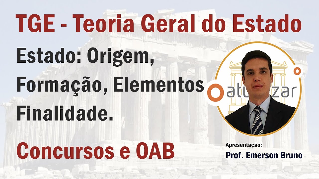 TGE - Elementos do Estado - Território