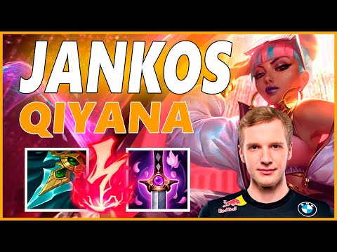 ⚡JANKOS QIYANA JUNGLE GAMEPLAY⚡SEASON 12 LEAGUE OF LEGENDS