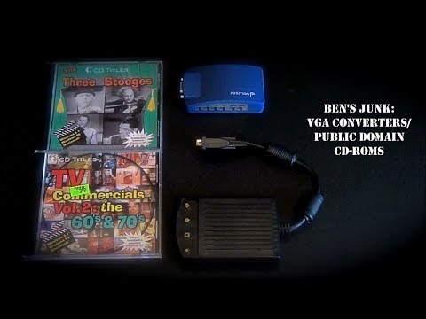 Oddity Archive: Episode 172.5 – Ben’s Junk: VGA Converters/Public Domain CD-ROMs
