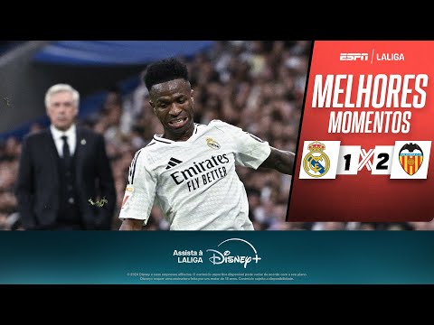 Gols e lances de Real Madrid x Valencia