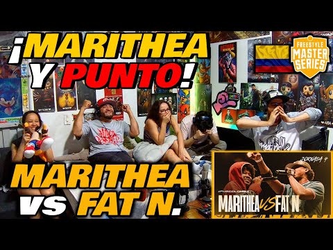 🔴COLOMBIANOS REACCIONAN a MARITHEA vs FAT N. - ¡MARITHEA Y PUNTO! [FMS COLOMBIA 2024/2025]