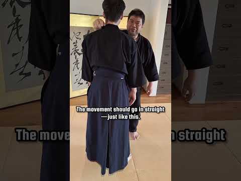 柔の崩し　脱力 #japanesesword