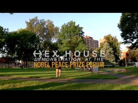 Hex House Demonstration at the Nobel Peace Prize Forum
