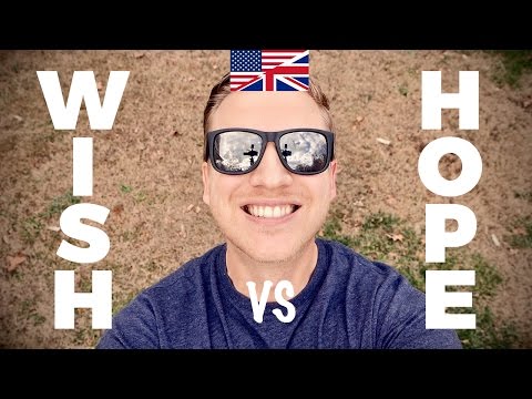 WISH vs HOPE｜楽しい英文法レッスン｜たくさんの実例で学ぶ (CC) (WISH vs HOPE | A Fun English Grammar Lesson | Lots of Real Examples to Help You Learn (CC))