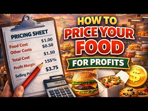 How to Price Homemade food [ Cottage Food business Pricing STRATEGY ]