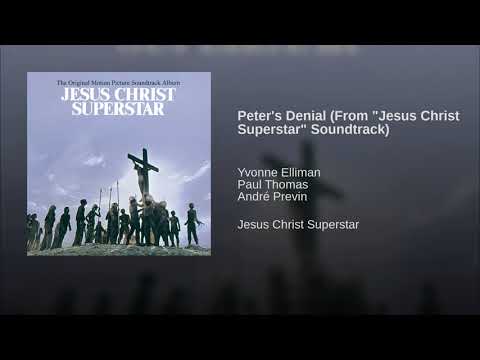 Shot from the official audio upload for Peter's Denial