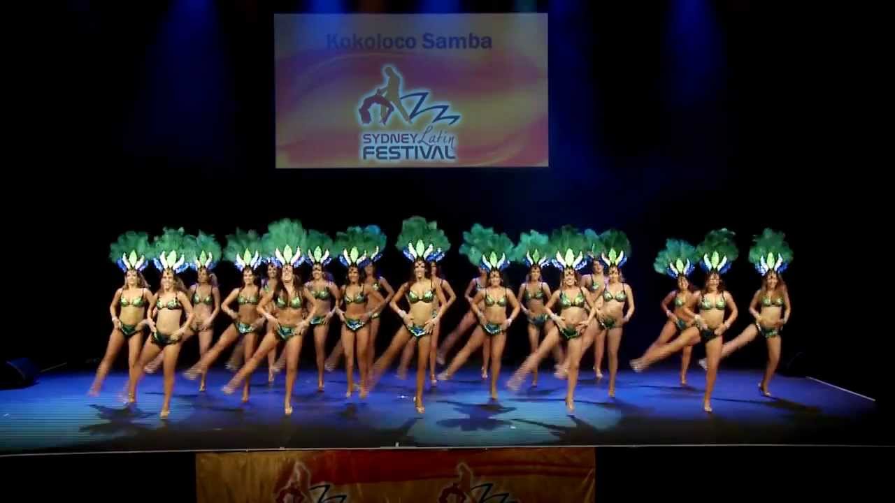 Kokoloco Samba performance 2012 Sydney Latin Festival