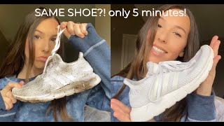 How to Clean White Shoes, No Bleach!