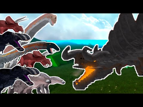 Dinosaur Simulator - *KILLING* DEVSAUR OVERMOTH! (A LITERAL DEMIGOD)