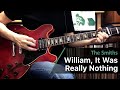 The Smiths - William, It Was Really Nothing  (guitar cover)
