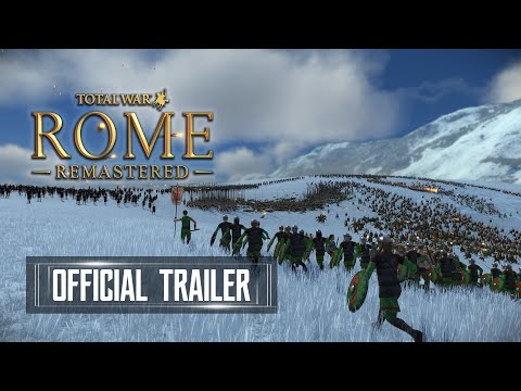 Total War Rome Remastered   Official Live Action Trailer PC