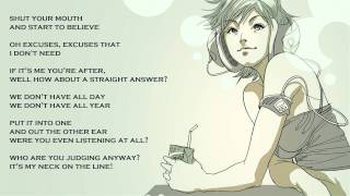 The Nearly Deads - Never Look Back [On-Screen Lyrics]