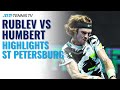 Sensational Points in Rublev vs Humbert Battle ? | St Petersburg 2020 Highlights