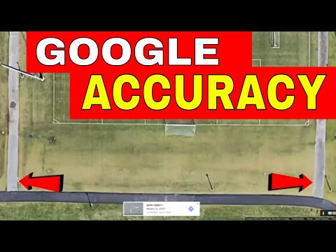 Part of a video titled How Accurate is Measuring A Distance Between Two ... - YouTube