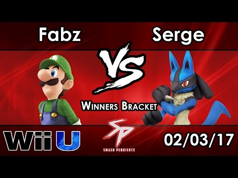 SP74 Fabz (Luigi) Vs. SF SC | Serge (Lucario) - Winners Bracket - Smash 4