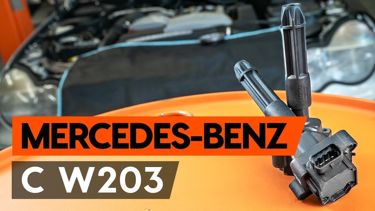Jak vyměnit zapalovací cívku na Mercedes W203 – návod k výměně