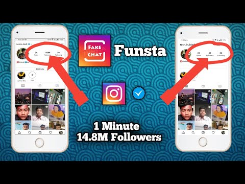 How To Use Funsta App And Create Fake Instagram Account In 1 minutes