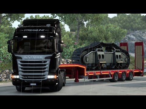 Scania Streamline R410 | Track: Rome - Pescara | Euro Truck Simulator 2