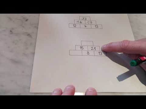 Zahlenmauern Einführung 2. Schuljahr