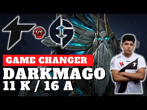 DARKMAGO TINY POV | THUNDER AWAKEN VS EG | UB | TI11 MAIN STAGE | How they play?