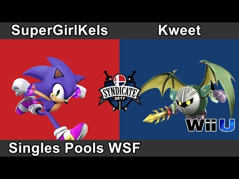 Syndicate 2017 | SuperGirlKels (Sonic) vs Kweet (Meta Knight) | Pools WSF