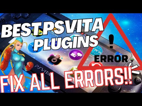 FIX ALL errors on the PsVita by following this Tutorial!! [2024 Plugins]