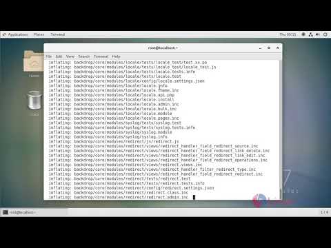 How to install Backdrop cms in centos 7.5 | LinuxHelp Tutorials