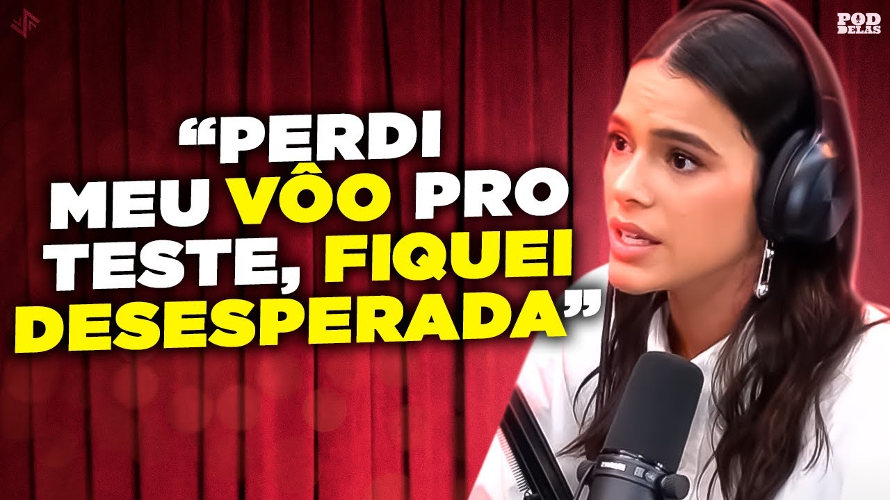 BRUNA PERDEU O VOO PRA TESTE DE FILME INTERNACIONAL