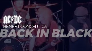 Back In Black | AC/DC BENEFIT CONCERT 2003 | Darrell Nutt on Drums