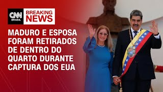 Maduro e esposa foram retirados de dentro do quarto durante captura dos EUA | AGORA CNN