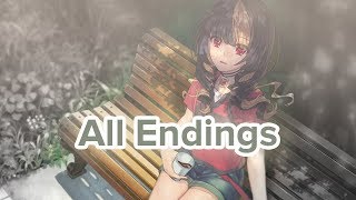 Fatal Twelve | All Endings | True end, Miharu end, Saving everyone end
