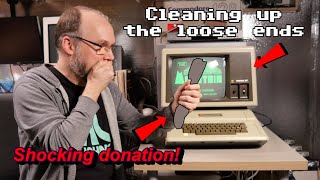 Apple ][ plus: 8304 replacement from AliExpress, more keyboard fixes, and a huge surprise!