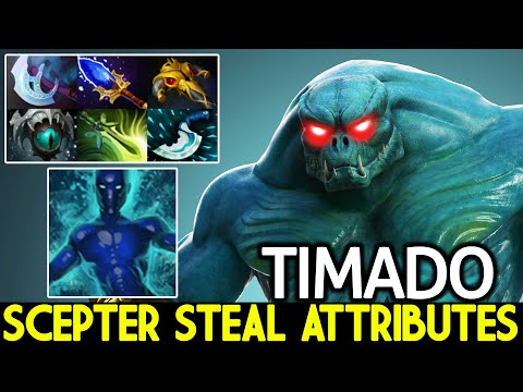 TIMADO [Morphling] New Crazy Skill with Scepter Steal Attributes Dota 2