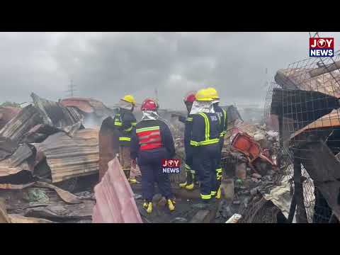 Chief Fire Service Commander, alongside fellow personnel on the ground at Odawna, leading operations