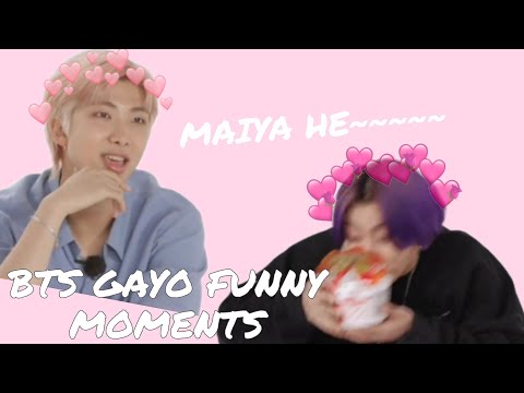 BTS GAYO/RUN BTS EP.144 FUNNY MOMENTS💜