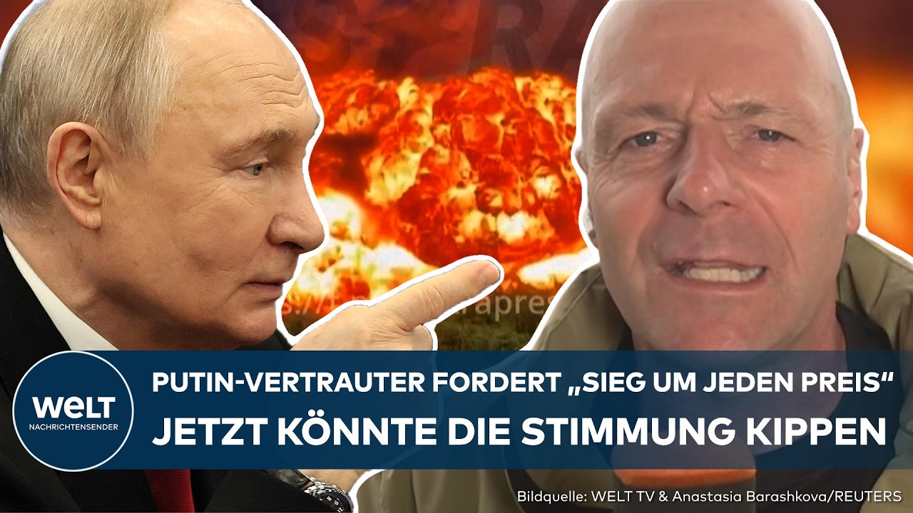 UKRAINE-KRIEG: Moskau brennt – Putin-Vertrauter fordert jetzt Gegenattacken mit Atomwaffen
