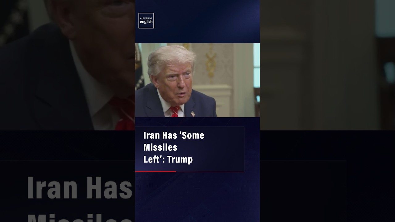Video | Iran Has ‘Some Missiles Left’: Trump