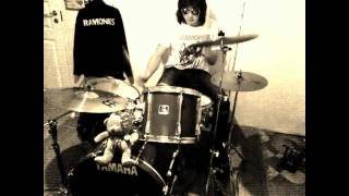Ramones - Blitzkrieg Bop / Beat on the Brat / Judy is a Punk DRUM COVER (HD)