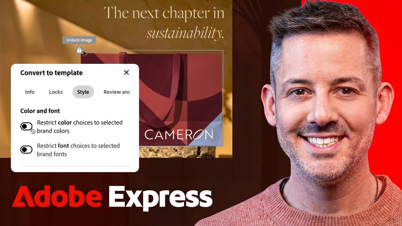 How to Create and Share On-Brand Templates in Adobe Express